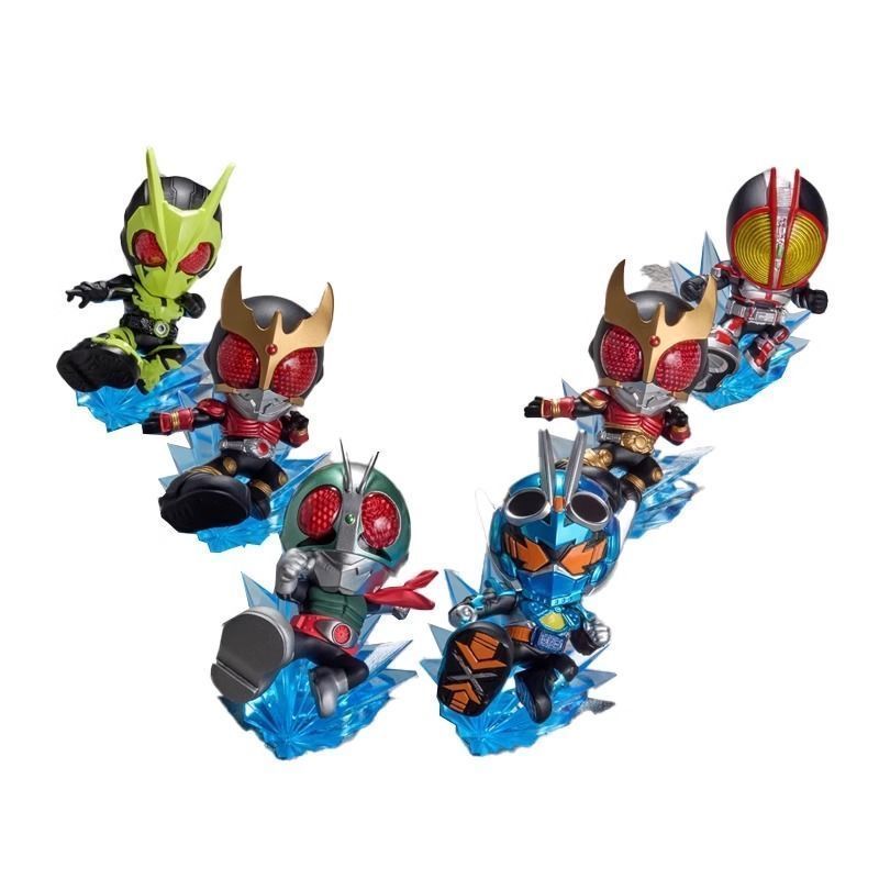 Kamen Rider Kick Series อินเทรนด์เล่น Mystery Box เดสก์ท็อปน่ารัก Hand-Made ตกแต่งตกแต่งของขวัญเด็ก 