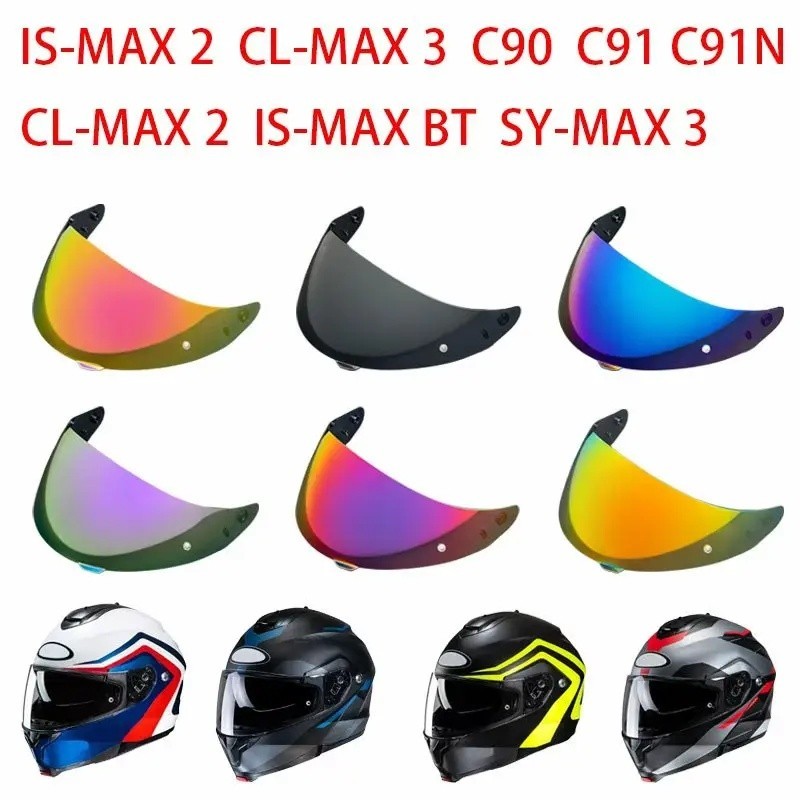 C91N Visor สําหรับ HJC C90 C91 C91N CL-MAX 2 IS-MAX BT SY-MAX 3 IS-MAX 2 CL-MAX 3 HJ17 หมวกกันน็อค