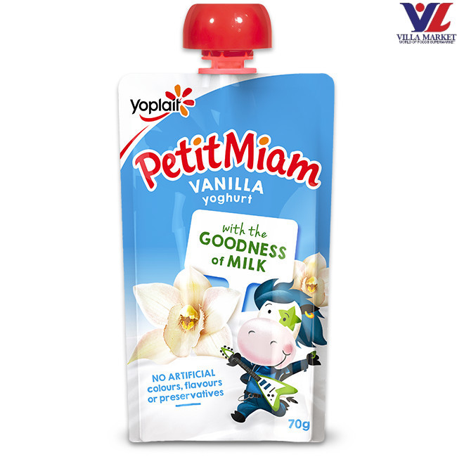 Yoplait Petit Miam Vanilla 70G โยเพลท์ เปอติ มีอาม รสวานิลลา