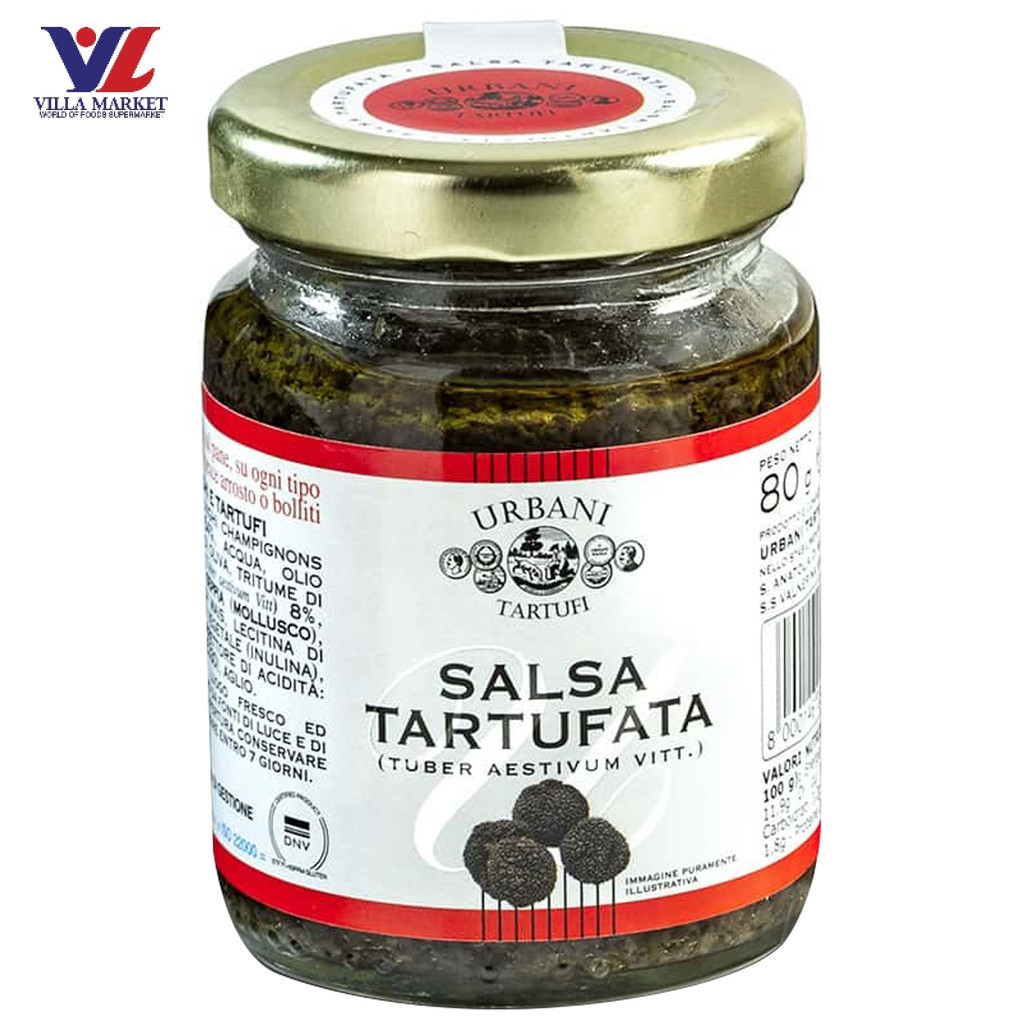 Urbani Truffle8% Sauce 80G 4589 เออร์บานี ซอสเห็ดทรัฟเฟิล 8%