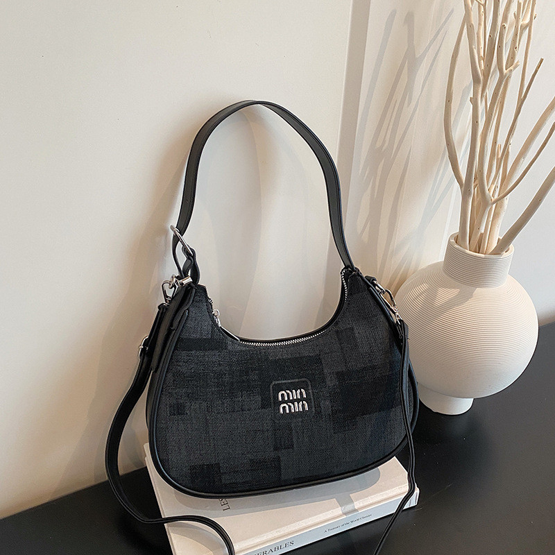 Crescent Bag Crescent Armpit Fashion Fashion High-End French Crossbody Bag