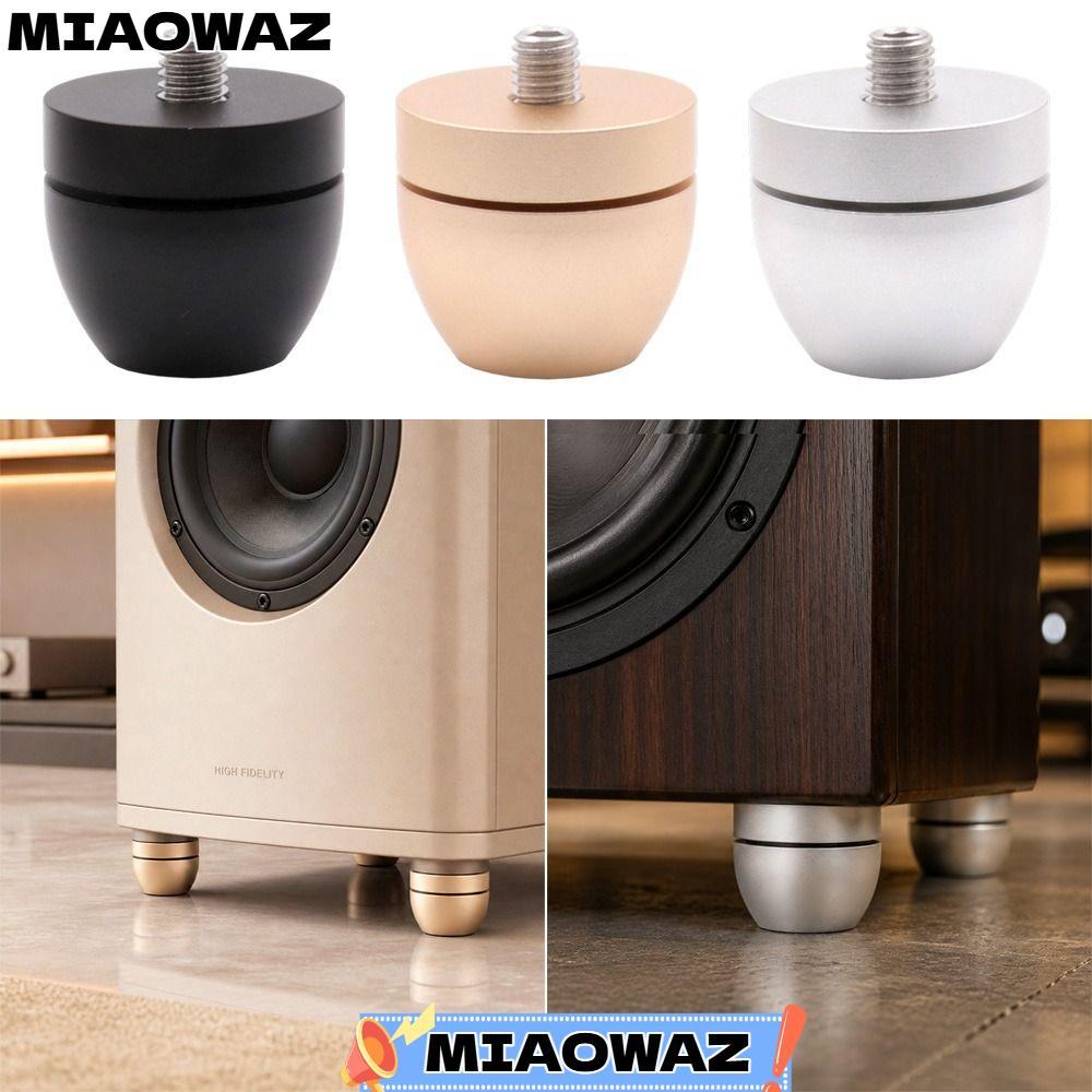MIAOWAZ กรวยแยกเสียงไฮไฟ 1 ชิ้น, CNC 33x30 มม.|เครื่องขยายเสียงโช้คอัพ Spike, M4 M6 M8 M10 สกรู Anod
