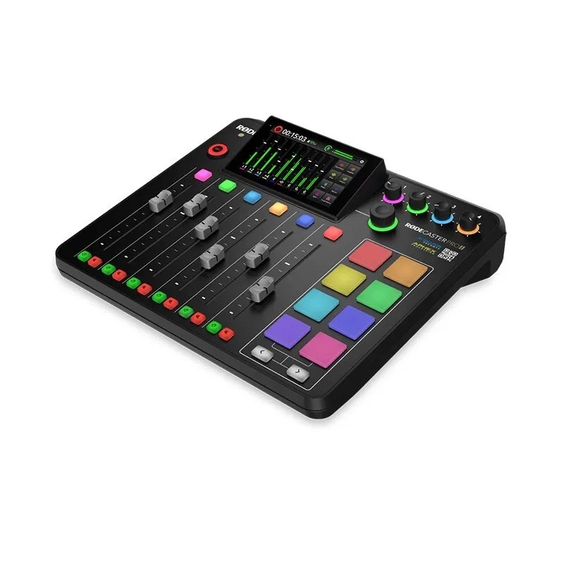 Rode Caster Pro Ii Professional Mixer Multi Channel การ์ดเสียงภายนอก Live Song Recording Mixer Sound