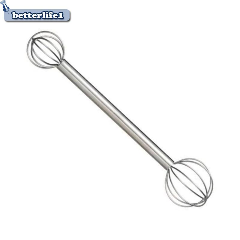 BTM Nonrust Steel Miso Stirring Scoops Double Head Miso Stirring Tool สําหรับรสชาติคงที่ในซุป