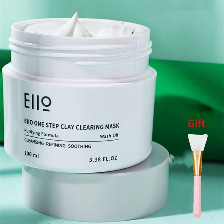 2026新品✨Eiio คลีนซิ่ง มัด มาส์ก EIIo Clay Mask | ให้ความชุ่มชื้นทําความสะอาดพอกหน้าสิวหัวดําสิวควบคุม
