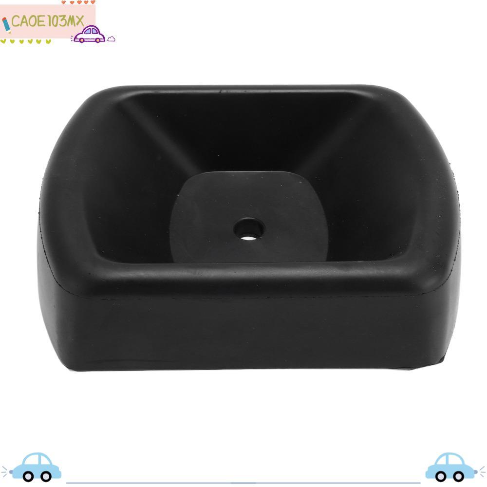 ICAOE103 Trailer ล้อ Chock, สีดํา 16.8 x 12.7 x 3.5 ซม.ล้อยาง Chock, Stable ไนไตรล์ล้อยาง Dock Stopp