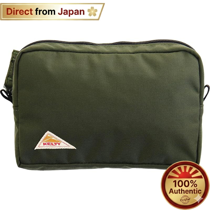 【Japan Quality】
KELTY Travel Pouch S - Versatile 3-Zip Organizer with Ample Storage