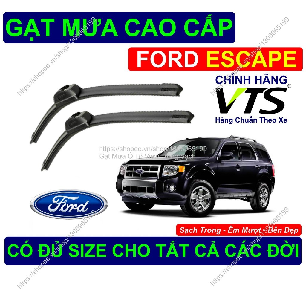 ที่ปัดน้ําฝนทนทานและสวยงามสําหรับกระจกหน้า Ford Escape ที่ปัดน้ําฝนคู่สําหรับ Ford Escape.. มีทุกขนา