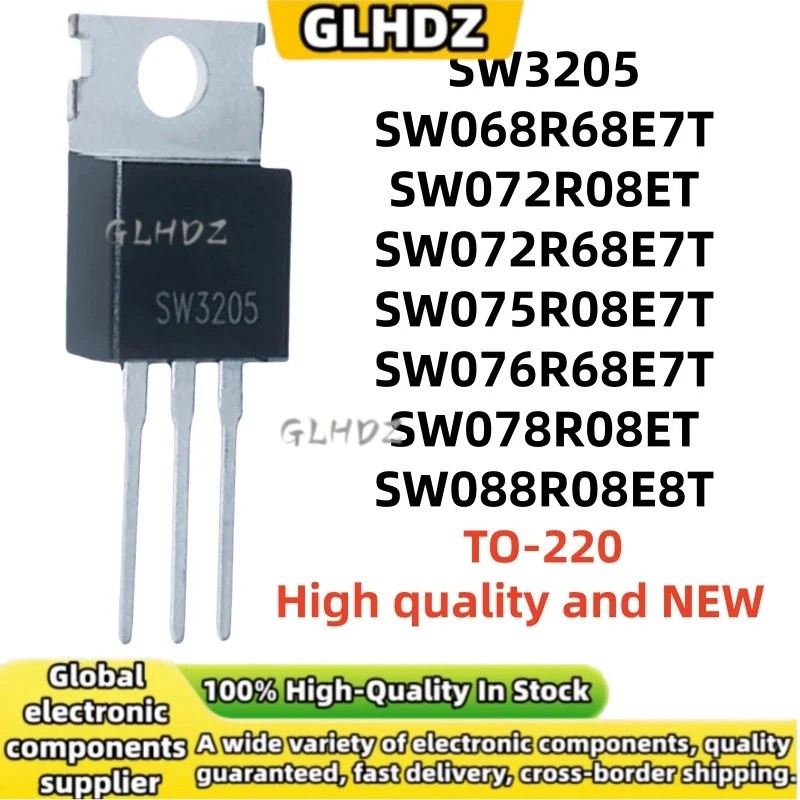 5units Original SW3205 SW068R68E7T SW072R08ET SW072R68E7T SW075R08E7T SW076R68E7T SW078R08ET SW088R0