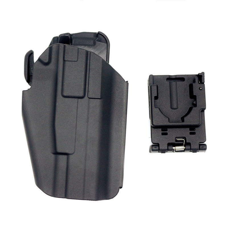 เหล็กพลาสติก QUICK Release 579 Holster Glock อย่าเอวหน้าอก Hang Quick Pull Holster M921911 P226 Tact