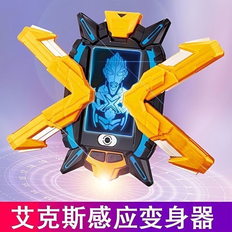Aix Terminal Ultraman Transformation อุปกรณ์ Summoner ของเล่น Transformation Flash Sensor Aix Suit B