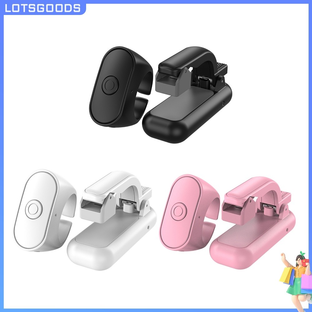 [จัดส่งในพื้นที่] 2-in-1 Page Turner Clicker Wireless E-book Page Turner Record Triggers Remote for 