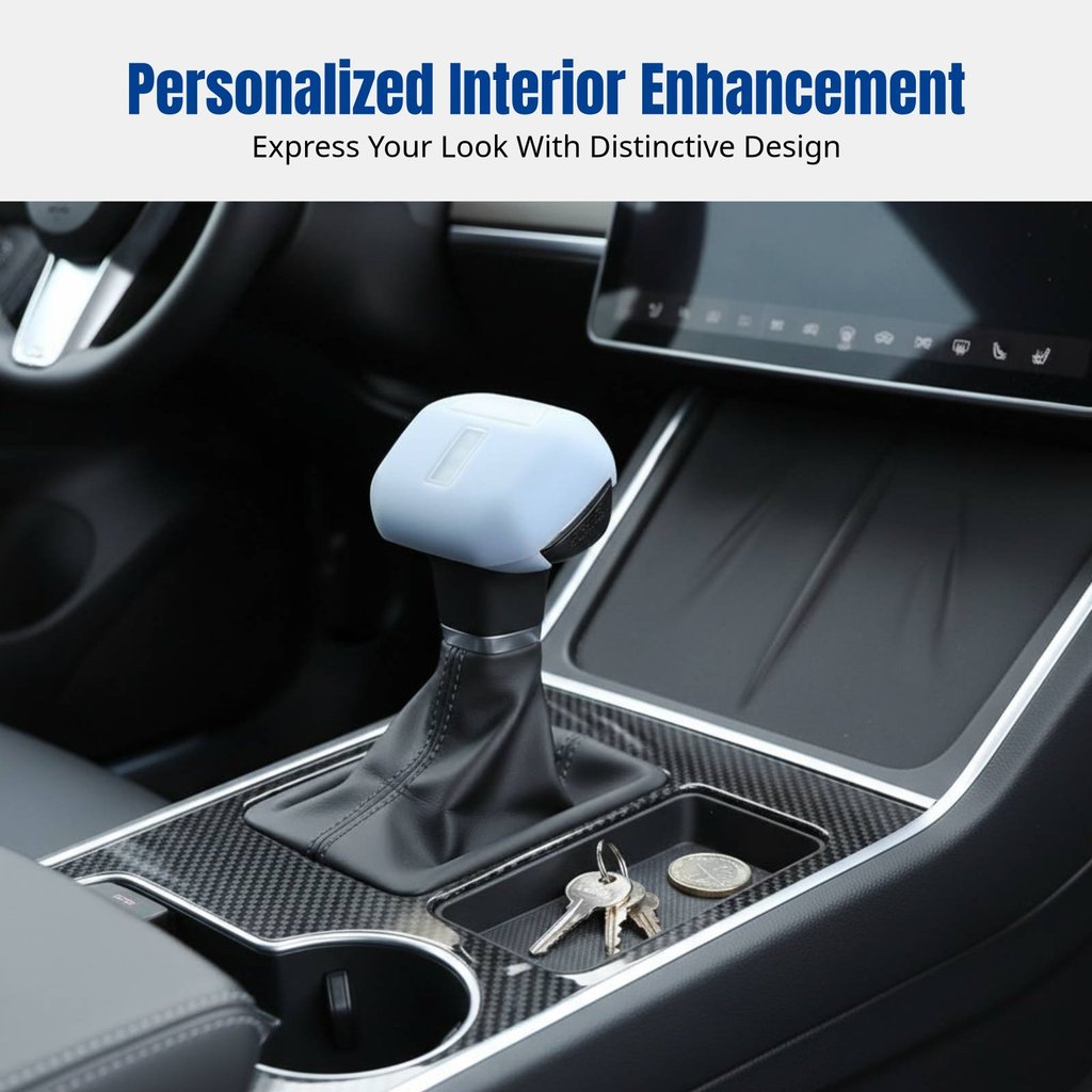 Qin Plus DMI, Han, E9, Song Pro, Tang Gear Shift Cover, Silicone, Luminous, Multi-Color