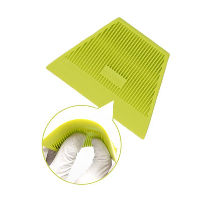 [Well] 1 PC Trapezoidal Medium Soft Squeegee Scraper สําหรับห่อรถ/Window Tinting/Wallpaper ติดตั้งรถ