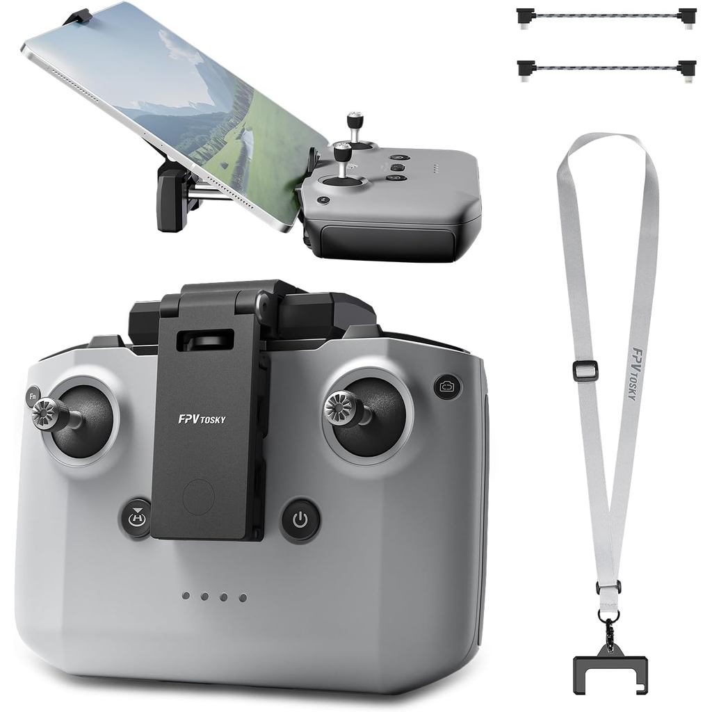 FPVtosky No Disassembly Tablet Holder สําหรับ DJI Mini 5/4/3 Pro/Mini 4K/2 SE/Neo/Air 3 / Flip, 7-12