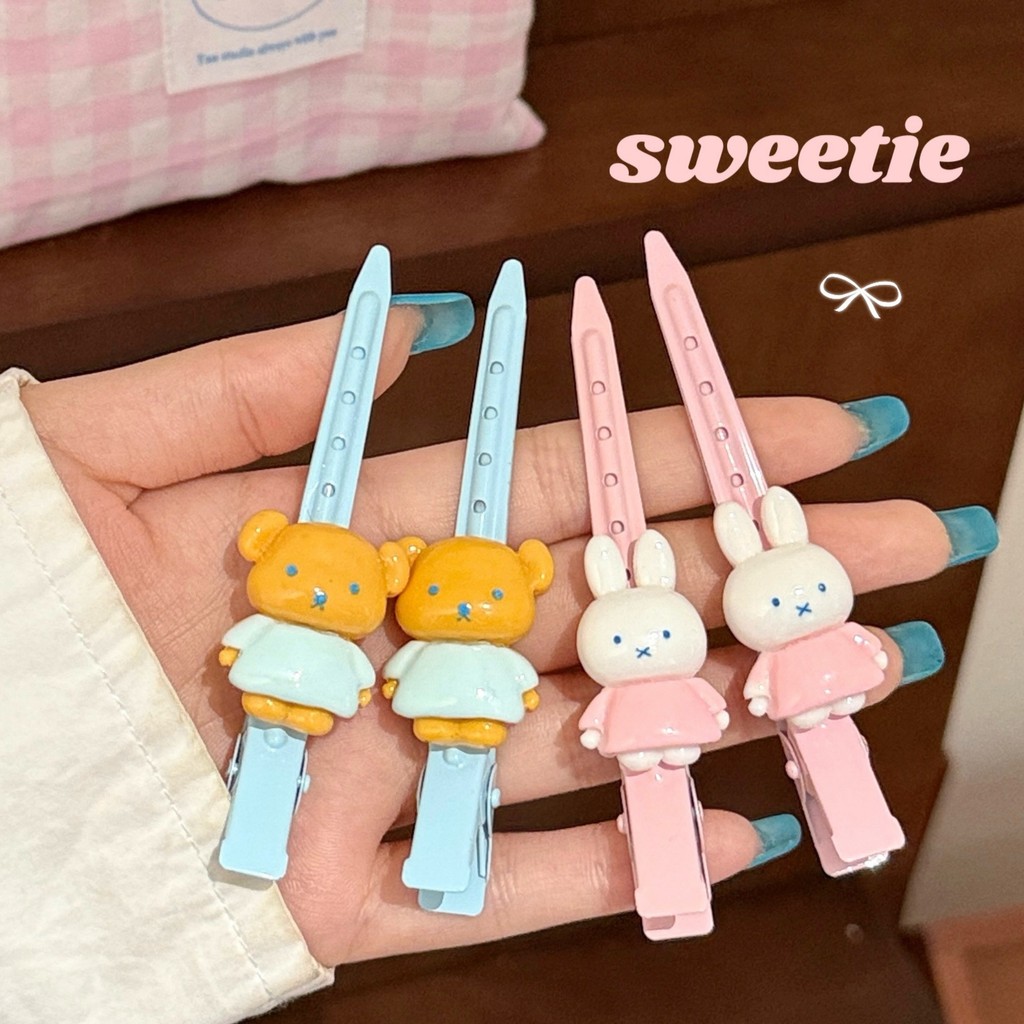 กิ๊บติดผมสัตว์น้อยน่ารักคลิปหน้าม้าหวานคลิปข้างการ์ตูน