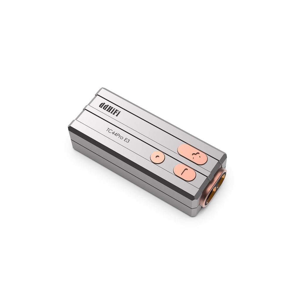DdHiFi TC44Pro E3 ถอดรหัสเครื่องขยายเสียง Hi-Res DAC/AMP อะแดปเตอร์ Dual CS43198 DAC, 3.5 มม. & 4.4 