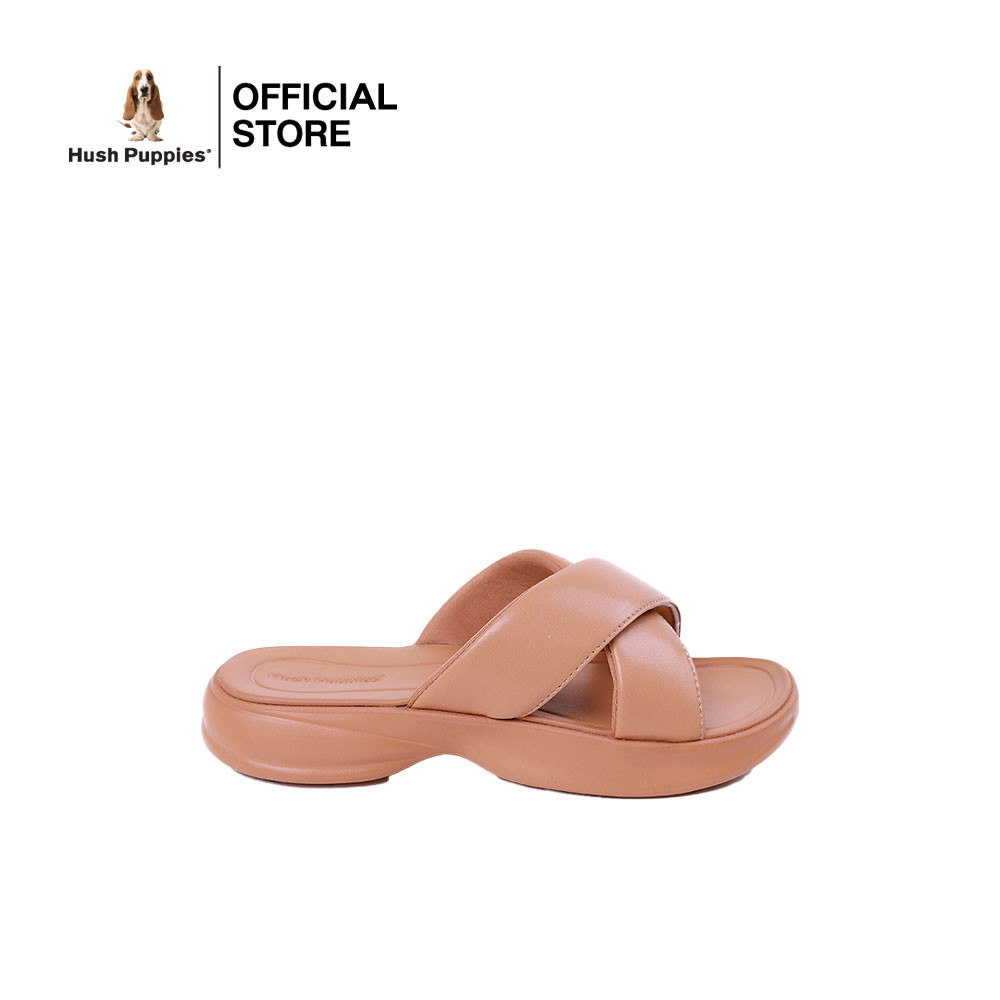 Hush Puppies รองเท้าผู้หญิง รุ่น HP PWSFQ5123F - สีน้ำตาล (รองเท้าแตะแบบสวม)