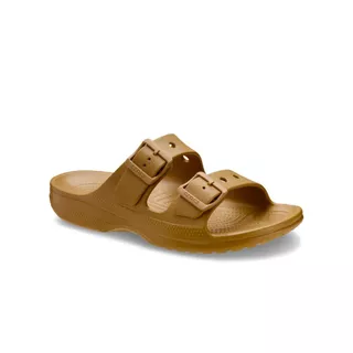 CROCS รองเท้าแตะผู้ชาย SATURDAY SANDAL - UMBER