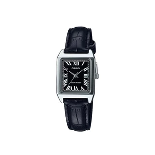 CASIO นาฬิกาข้อมือ CASIO รุ่น LTP-V007L-1BUDF สายหนัง สีดำ