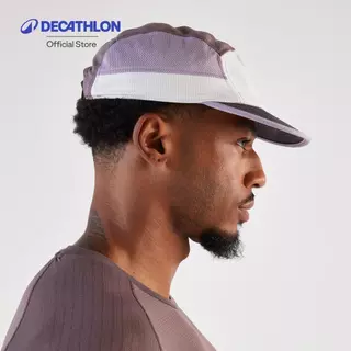 Decathlon Kiprun Men'S And Women'S Running Cap หมวกแก๊ปวิ่งสำหรับผู้หญิงและผู้ชาย - Blue/White/Purple