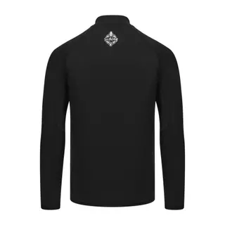 Decathlon Surfing Men Sun-Protection Zip Top เสื้อโต้คลื่นป้องกันแสงแดดและมีซิปผู้ชาย รุ่น 550+ - Black