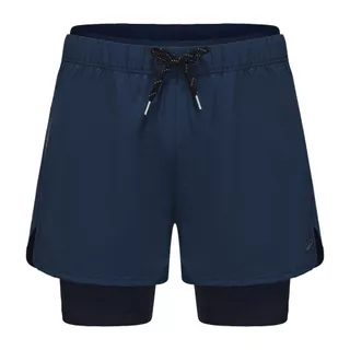 Decathlon Men'S Swimming Boxer Short With Double Layers กางเกงว่ายน้ำทรงบ็อกเซอร์ผ้า 2 ชั้น รุ่น 100 Plus - Blue