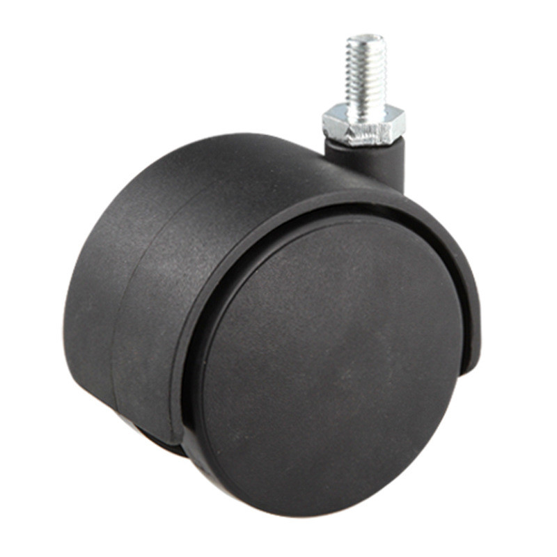 60mm8cm ไนลอนเฟอร์นิเจอร์ล้อคู่ล้อไนลอนสไตล์อเมริกันสไตล์ยุโรป Universal สไตล์สูงโหลด-Bearing S7R2