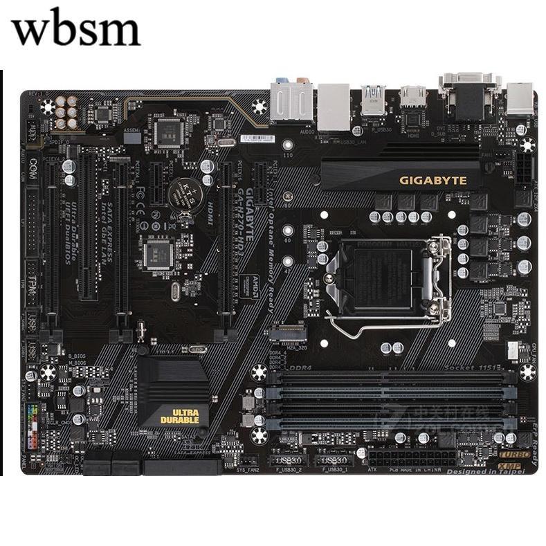 [คอลัมน์เมนบอร์ด] เมนบอร์ดเดสก์ท็อป Gigabyte/Gigabyte H270-HD3 LGA1151 DDR4 H270 SATA