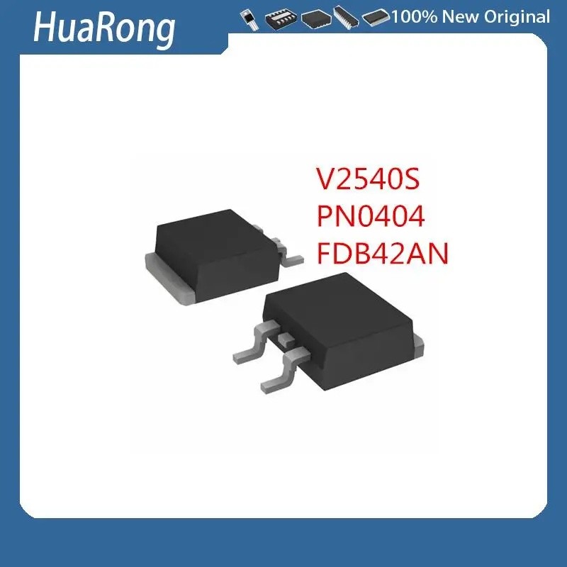 10 ชิ้น/มัด ISL9V2540S3S V2540S SPB100N04S2-04 PN0404 FDB42AN15A0 FDB42AN TO-263-2