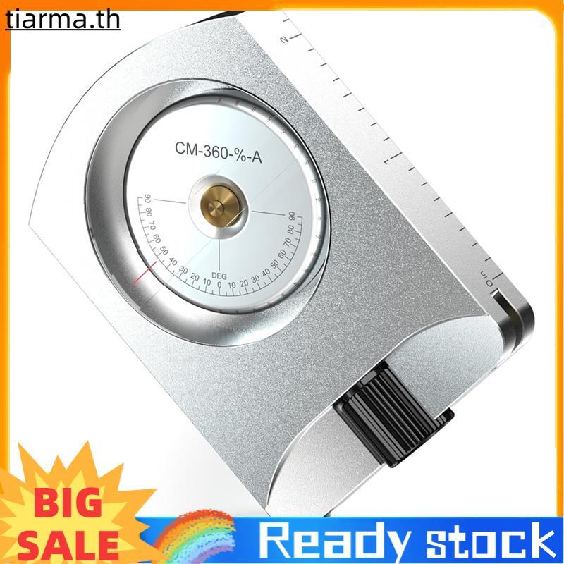 TIARMA 1 Pc Handheld Clinometer Altometer สําหรับผู้ที่ชื่นชอบกลางแจ้งกันน้ําและกันกระแทกเหมาะสําหรั