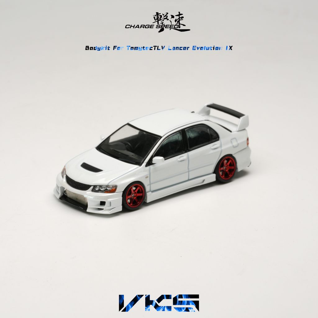 模型车VKS1/64 CS速外观套件 สําหรับ TomytecTLV Lancer Evolution 9