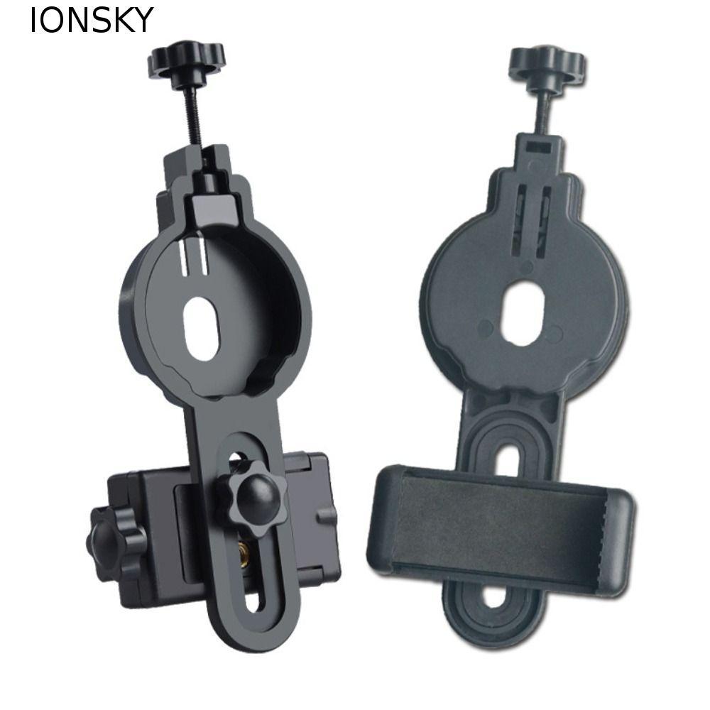 IONSKY เลนส์โทรศัพท์การถ่ายภาพอะแดปเตอร์ Mount, Universal Rotary Clamp กล้องโทรทรรศน์คลิปโทรศัพท์,อั