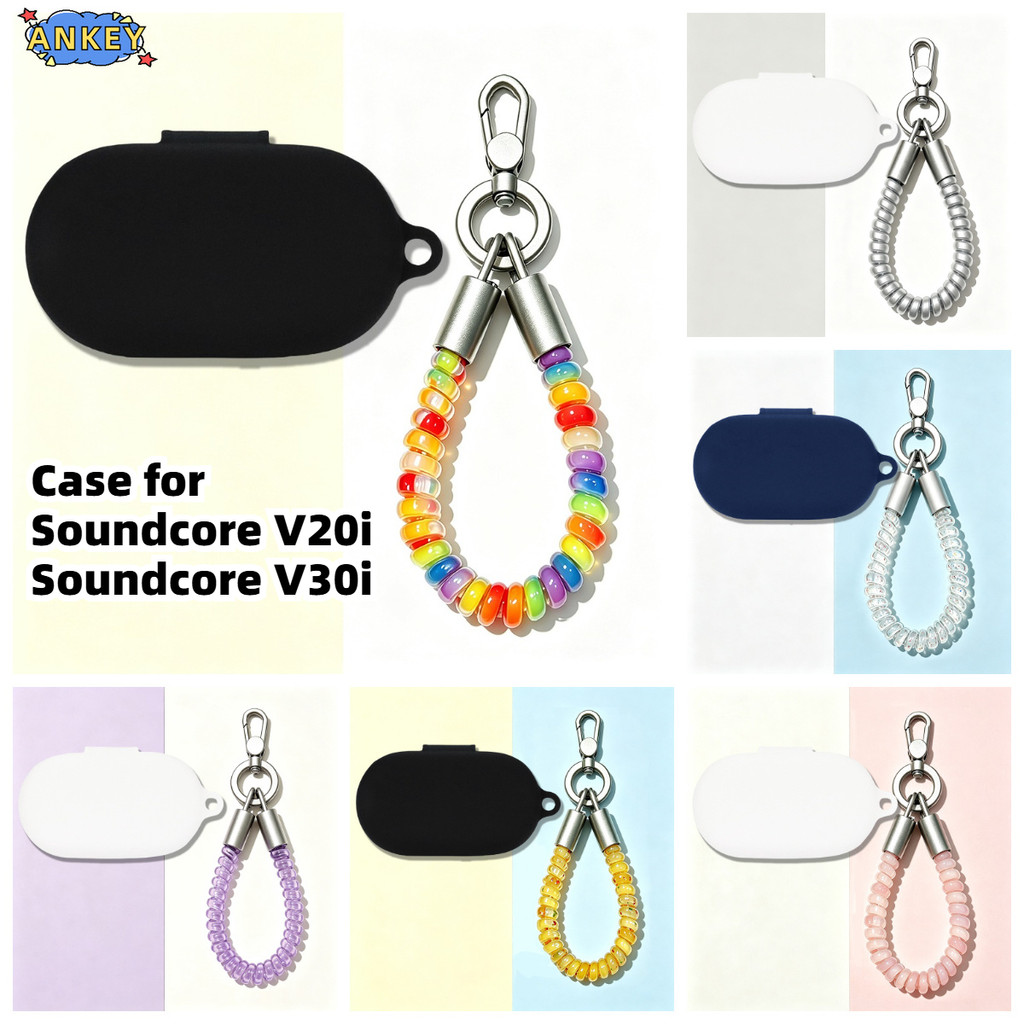 Compatible with Anker Soundcore V30i Wireless Bluetooth Earphones Silicone Protective Case Anker Sou