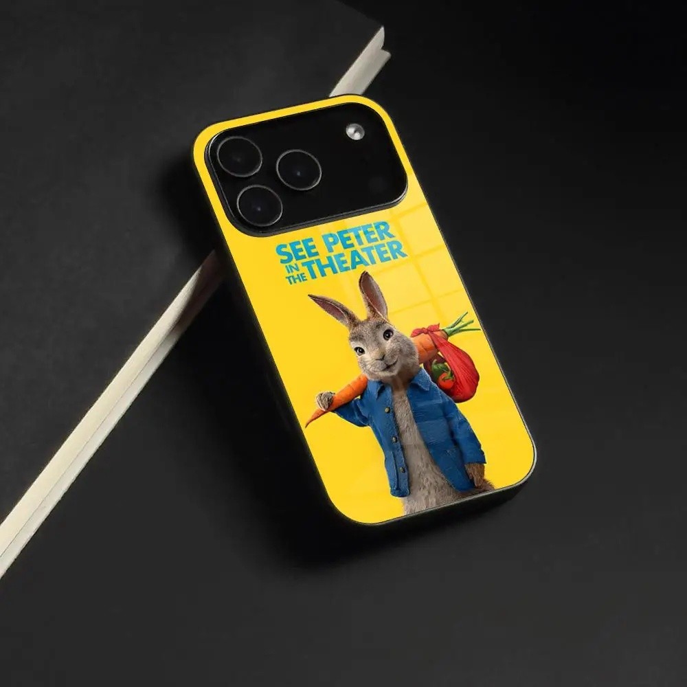 BK-1 น่ารัก P-Peter Rabbits เคสโทรศัพท์สําหรับ Iphone 17 Air 18 16 15 14 12 11 13 Pro Max Mini X Xr 