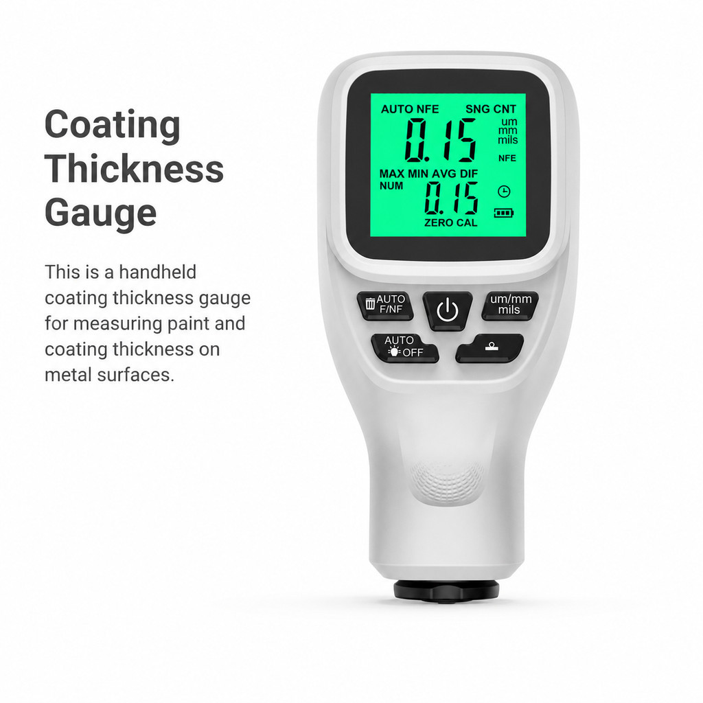 เครื่องวัดความหนาเคลือบ HW300-MAX 0-2000um