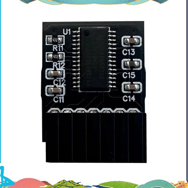 TPM2.0 โมดูลสําหรับ 14 พิน LPC 14PIN LPC Tpm โมดูลสําหรับ X99 K9S TPM2.0 การเข้ารหัสความปลอดภัยโมดูล