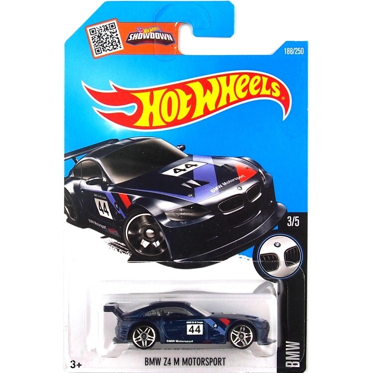 HotWheels HotWheels รถสปอร์ตตัวน้อยสุดฮอต BMW Racing Sports BMW Z4 M MOTORSPORT 6K