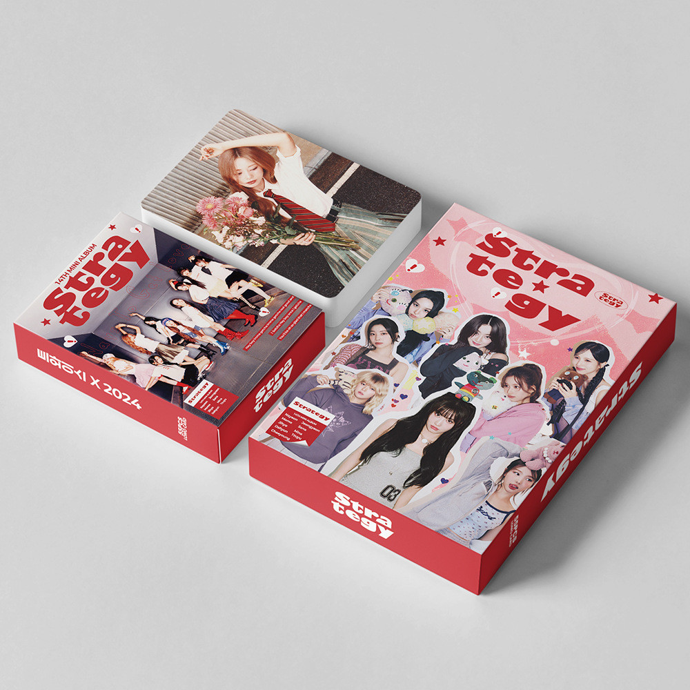 55 ชิ้น Hallyu Girl Group TW กลยุทธ์เพลงหลัก Merchandise การ์ด LOMO Zhou Ziyu โปสการ์ด DIY