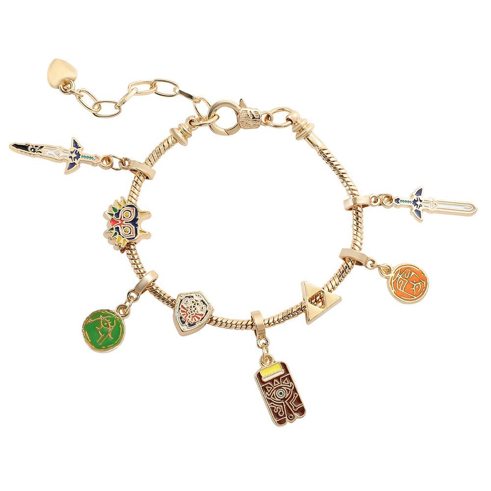 อะนิเมะเกม The Legend of Zelda Kingdom Tears Merchanted Bracelet DIY Beaded Pan Family Bracelet