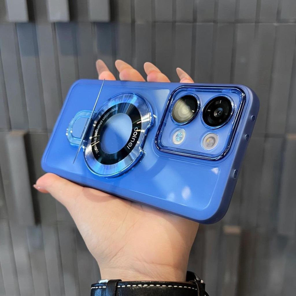 เคสสําหรับ Xiaomi Poco C85 4G Poco C75 C71 4G เคส TPU โปร่งใสพร้อมขาตั้ง