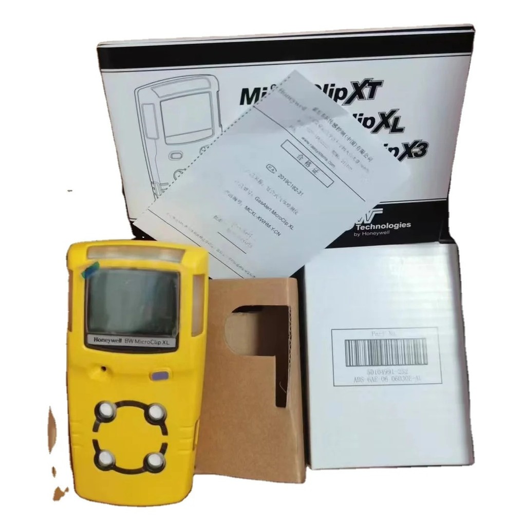 D6VT Original Honeywell เดิมแบบพกพาการตรวจจับก๊าซรั่วเครื่องตรวจจับสําหรับ LEL CO H2S CO BW Gas Aler