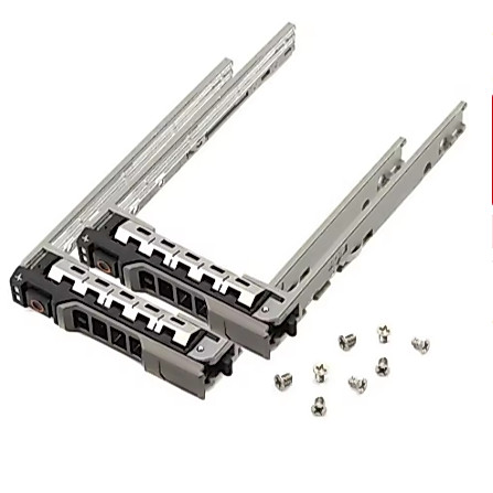 2PCS 2.5 "08FKXC SAS/SATA Hard Drive ถาดแคดดี้สําหรับ Dell Poweredge R330 R430 R610 R620 R630 R730 R