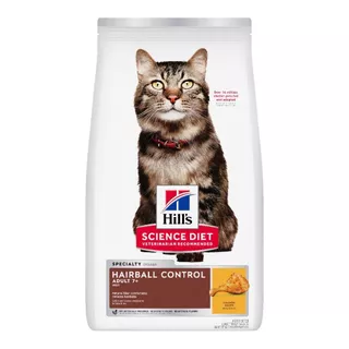Hill's Science Diet อาหารแมว อายุ 7 ปีขึ้นไป สูตรควบคุมปัญหาก้อนขน ขนาด 7 กก.