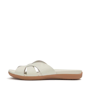 FITFLOP SOLAY WATERPROOF-LEATH WOVEN S รองเท้าแตะผู้หญิง รุ่น A6A-477 สี BEIGE