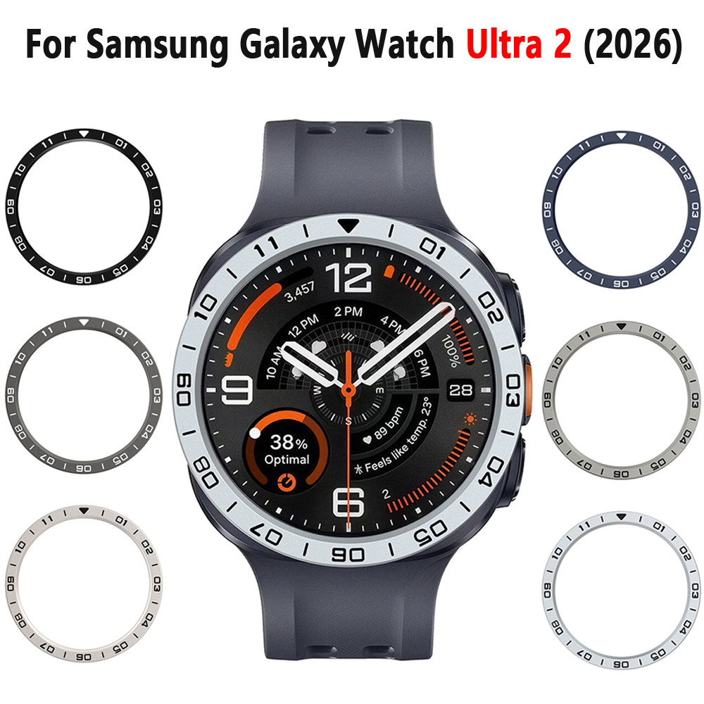 PC BEZEL แหวนสําหรับ Samsung Galaxy Watch Ultra 2 (2026) 47 มม. Scale Bezel อุปกรณ์เสริม
