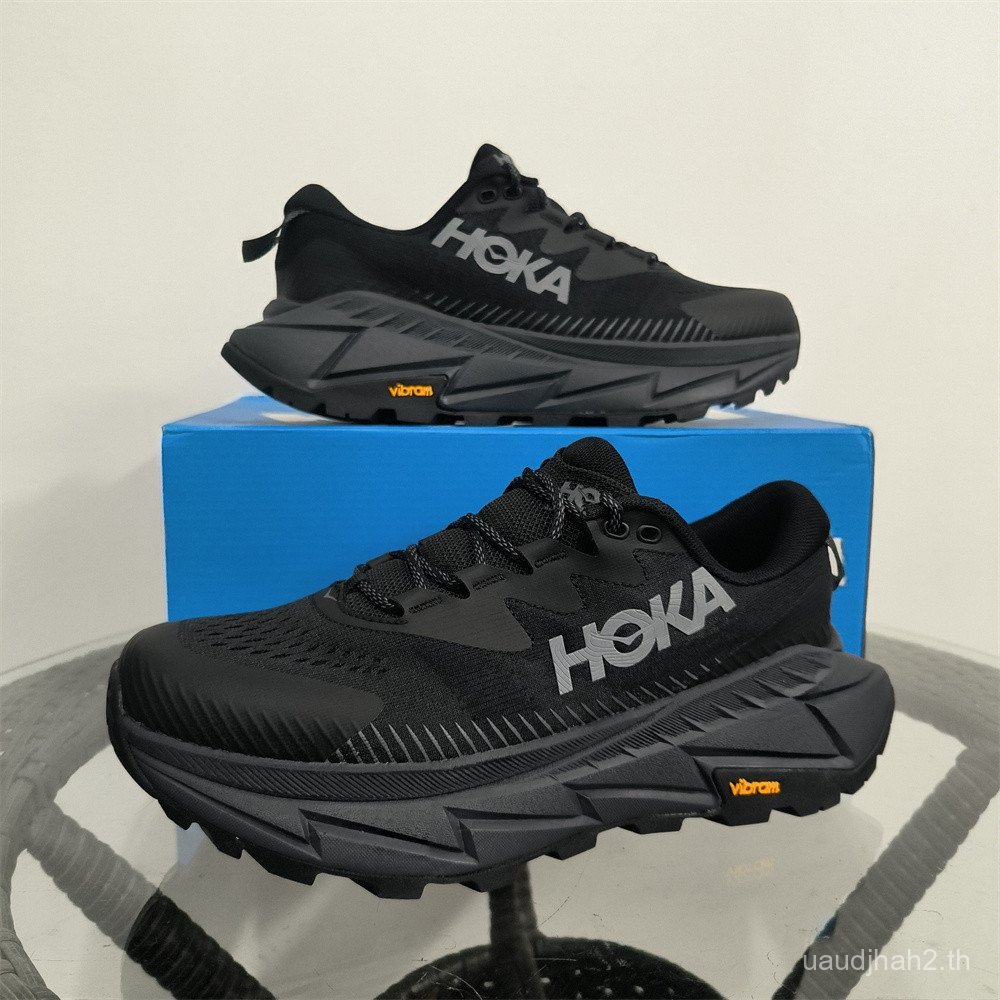 HokaOneOneSkyline-FloatX รองเท้าวิ่งข้ามประเทศ,หนา SoledShock-Absorbing เพิ่มความสูง Mountaineering 