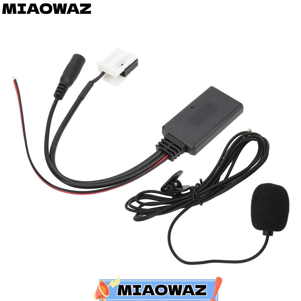 MIAOWAZ โมดูลบลูทูธ 5.0, อะแดปเตอร์บลูทูธ 12pin ปลั๊ก AUX ในสาย, เปลี่ยน MP3 เพลงสําหรับ RCD300 RCD3