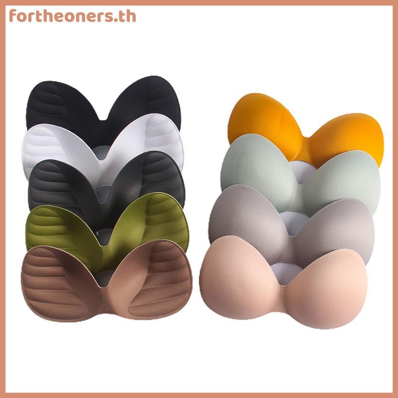 สําหรับผู้หญิงบิกินี่เบาะแทรกเต้านม Bra Enhancer Push Up หน้าอกที่มองไม่เห็น Pad TH