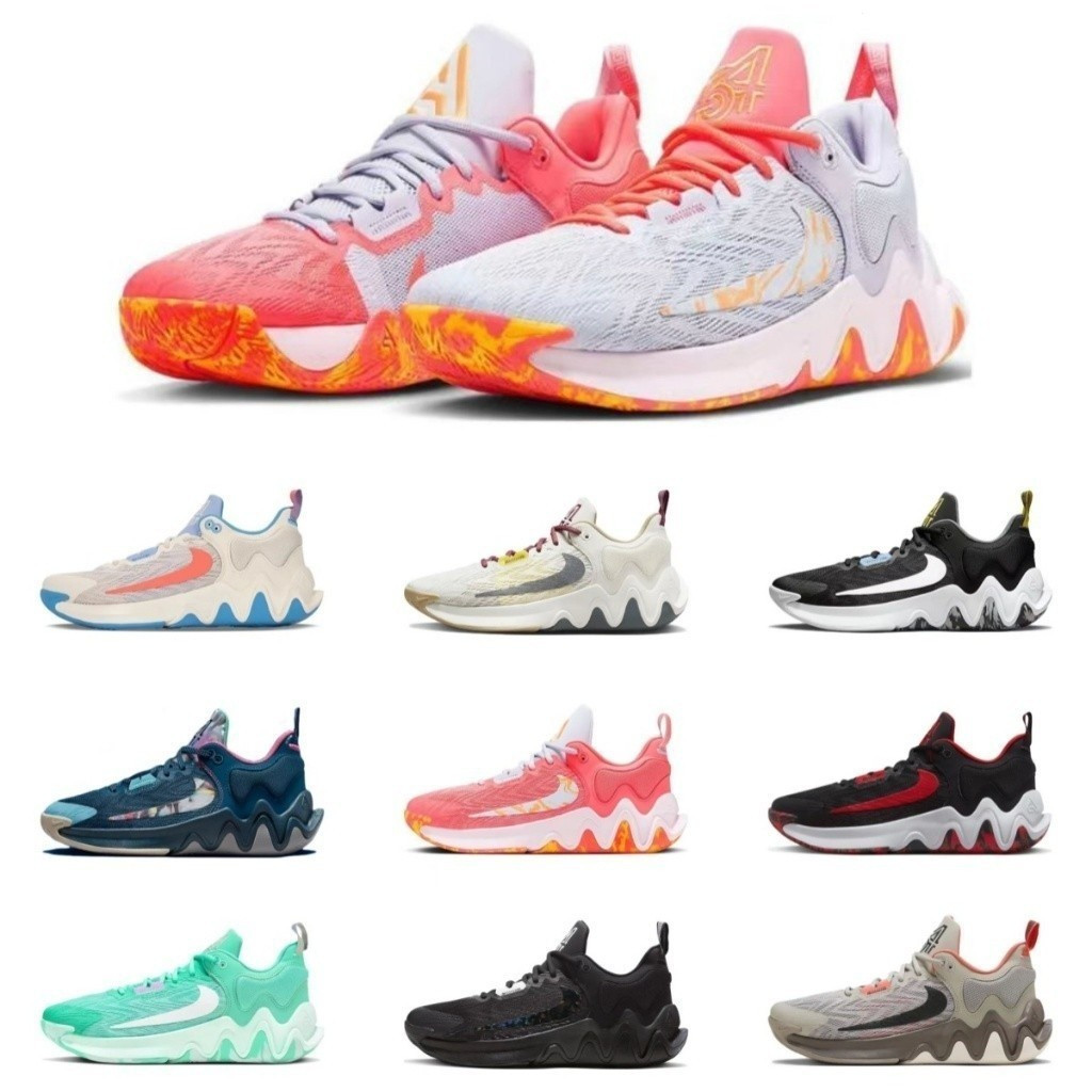 Giannis Immortality 2 Low-Top ทนต่อการสึกหรอ Anti-Slip Cushioning น้ําหนักเบารองเท้าบาสเก็ตบอลเทนนิส